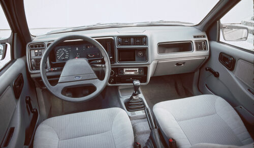 Ford Sierra, Cockpit