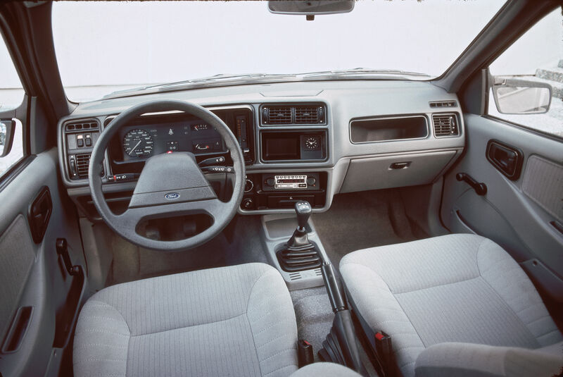 Ford Sierra, Cockpit