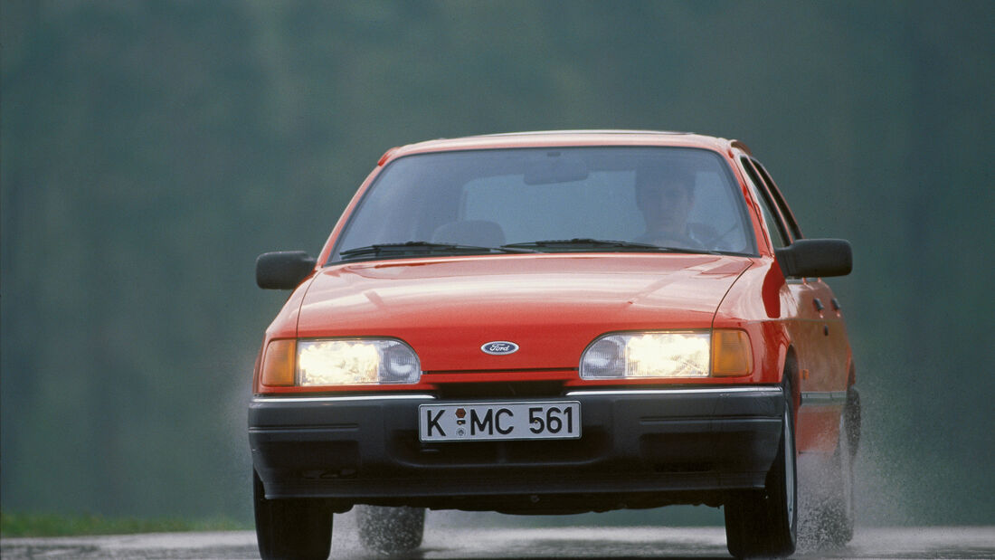 Ford Sierra, Frontansicht