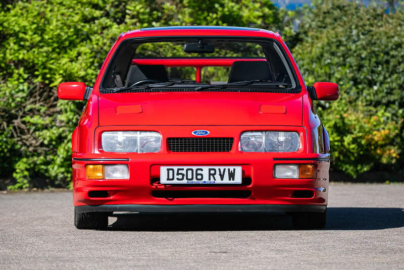 Ford Sierra RS Cosworth Ferrari-Rot Auktion Versteigerung
