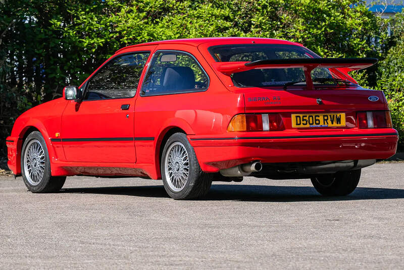 Ford Sierra RS Cosworth Ferrari-Rot Auktion Versteigerung
