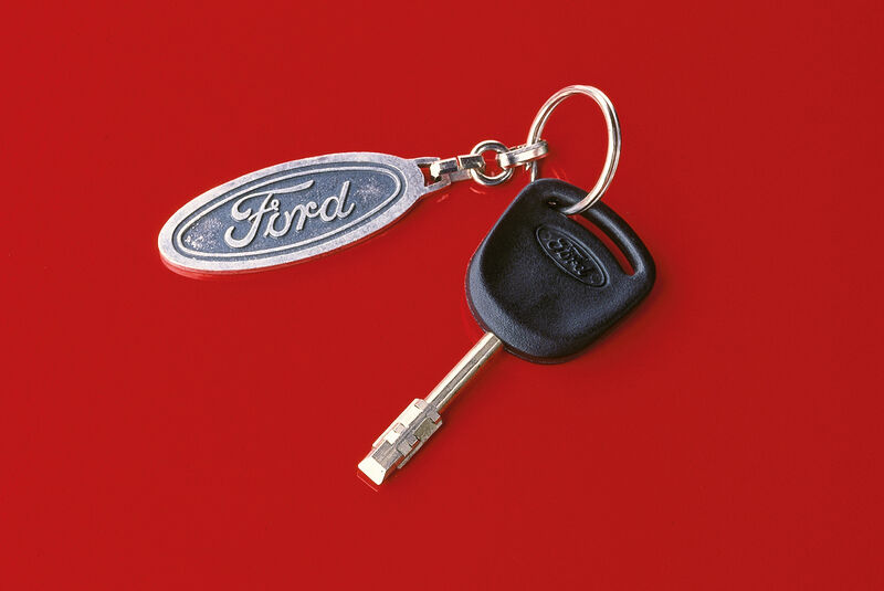 Ford Sierra, Zündschlüssel