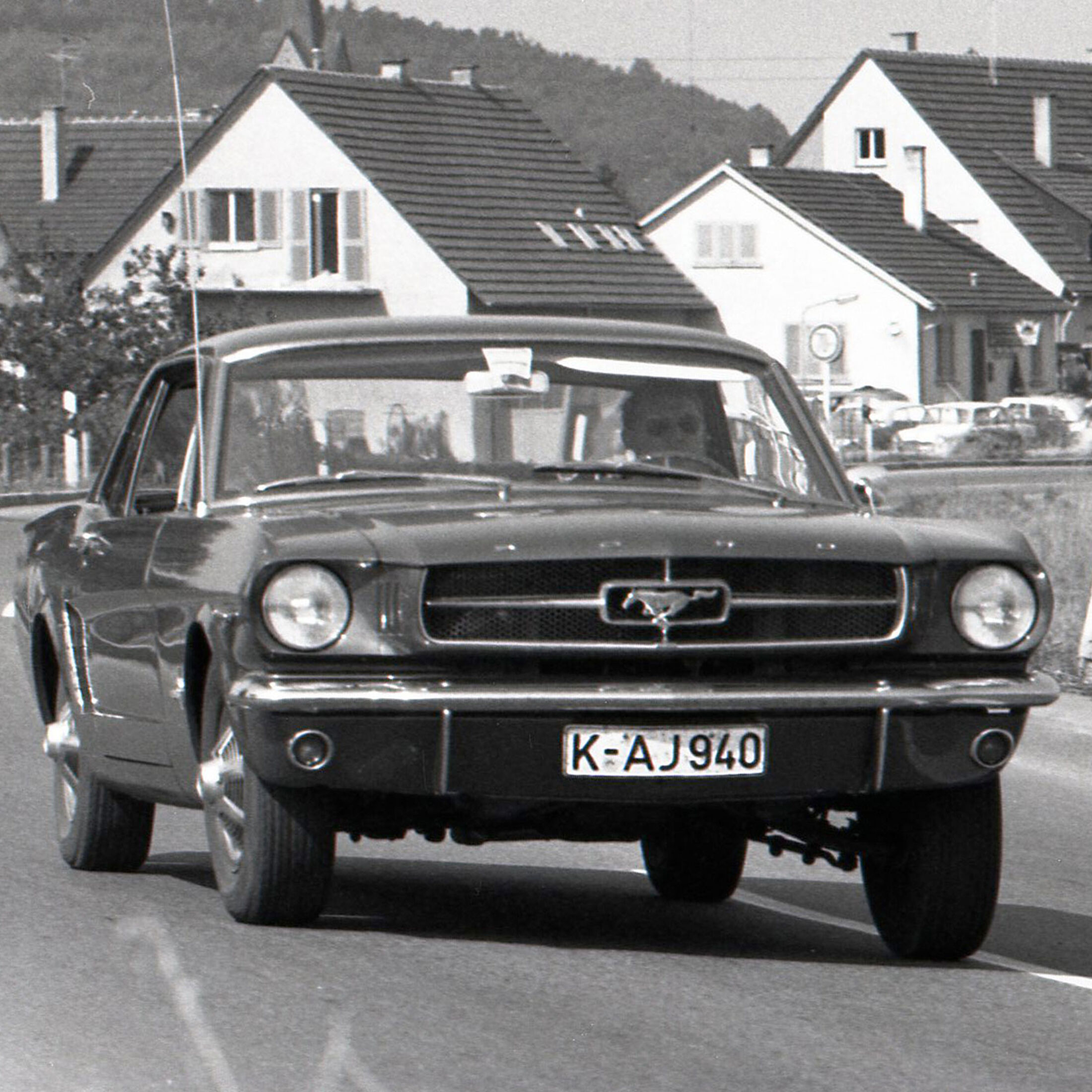 1966 Ford Mustang Sitzbezüge - Sport, Hellblau