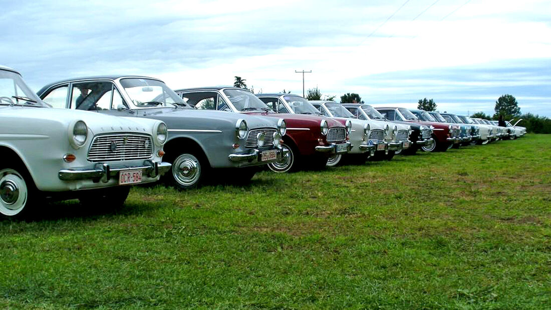 Ford Taunus 12M P4, Treffen