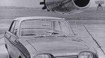 Ford Taunus 17 M, Frontansicht, Flugzeug
