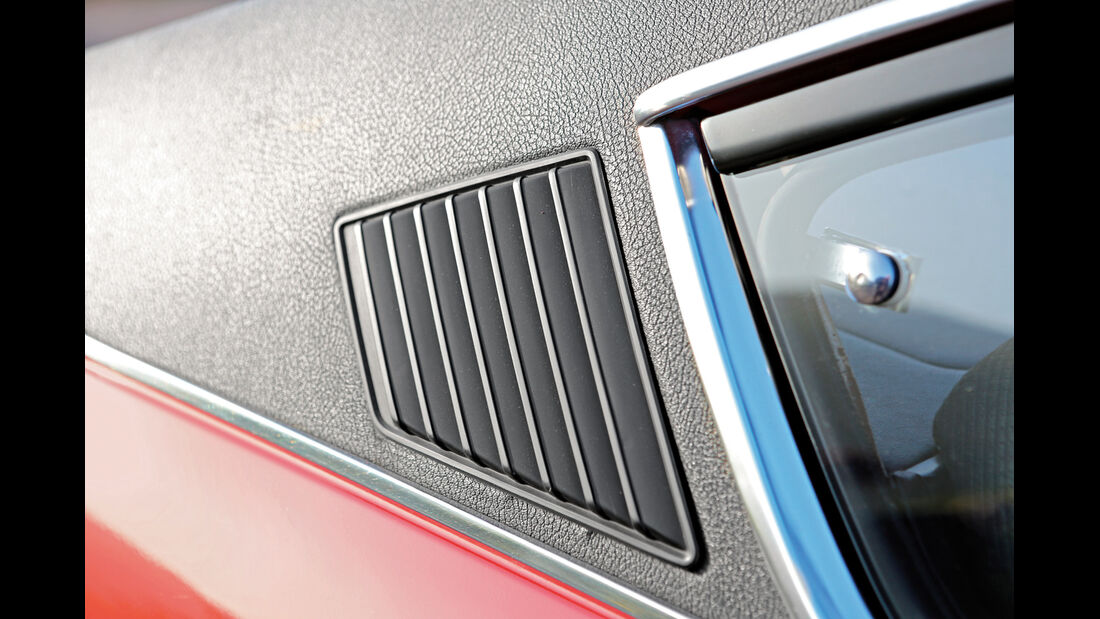 Ford Taunus 2300 GXL, Seitenfenster