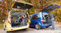 Ford Tourneo Connect, VW Caddy, Heckklappe