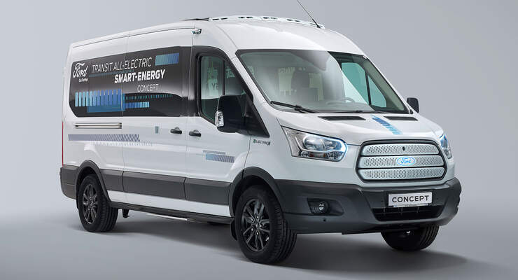 Ford Transit Smart Energy Concept Extrem Cleverer Elektro Kleinbus Auto Motor Und Sport