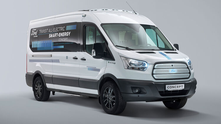 Ford Transit Smart Energy Concept Extrem Cleverer Elektro Kleinbus Auto Motor Und Sport
