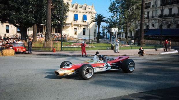 Ford in der Formel 1 - Graham Hill - Lotus 49B - Monaco