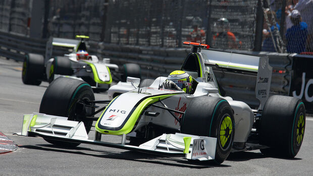 Formel 1 2009 - Brawn BGP 001 Mercedes - Jenson Button - GP Monaco