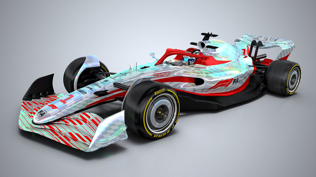 Formel 1 - Auto - 2022 - 1:1-Modell - GP England - Silverstone
