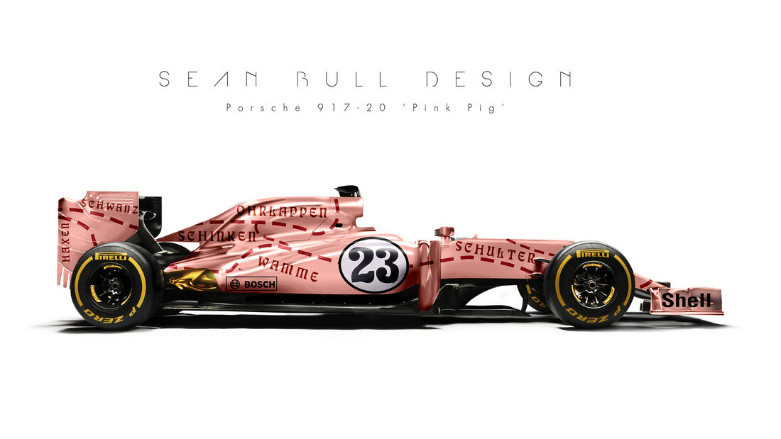 Formel 1-Autos im Le Mans Design - Sean Bull