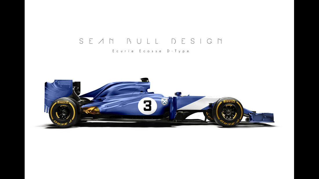 Formel 1-Autos im Le Mans Design - Sean Bull