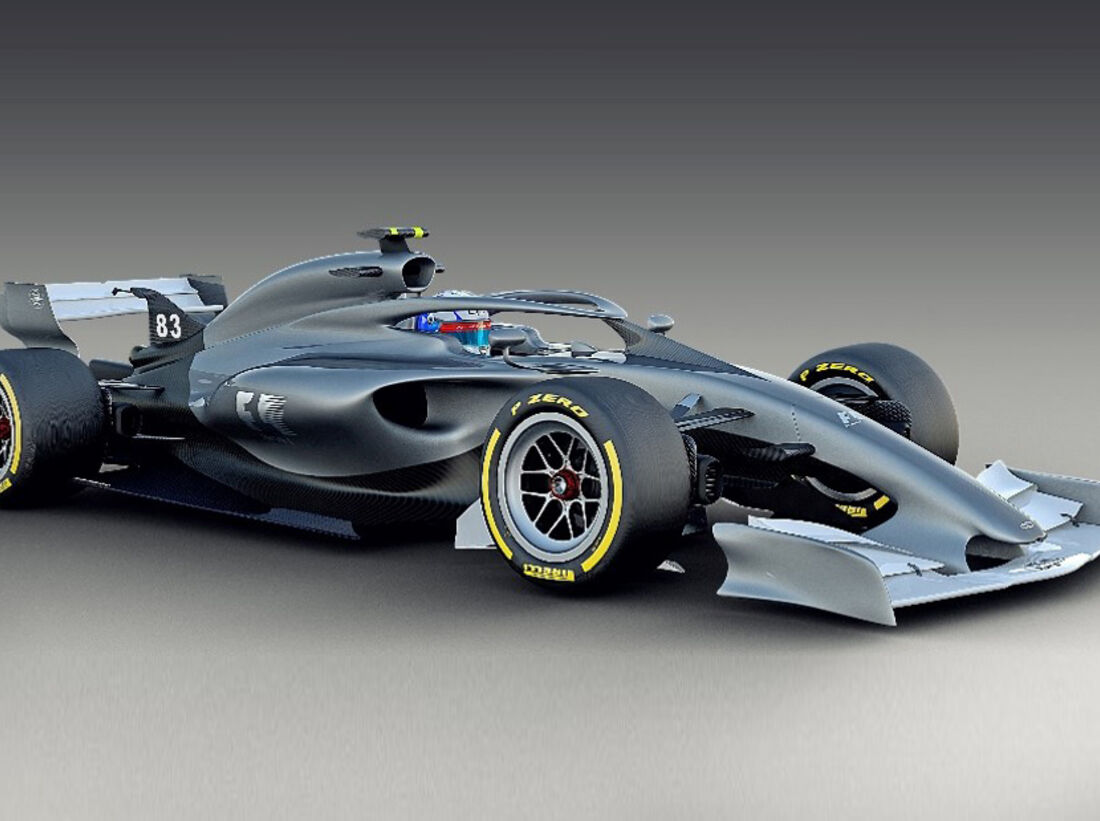 Formel 1-Autos für 2021: Zwei Tunnels unter den Autos ...