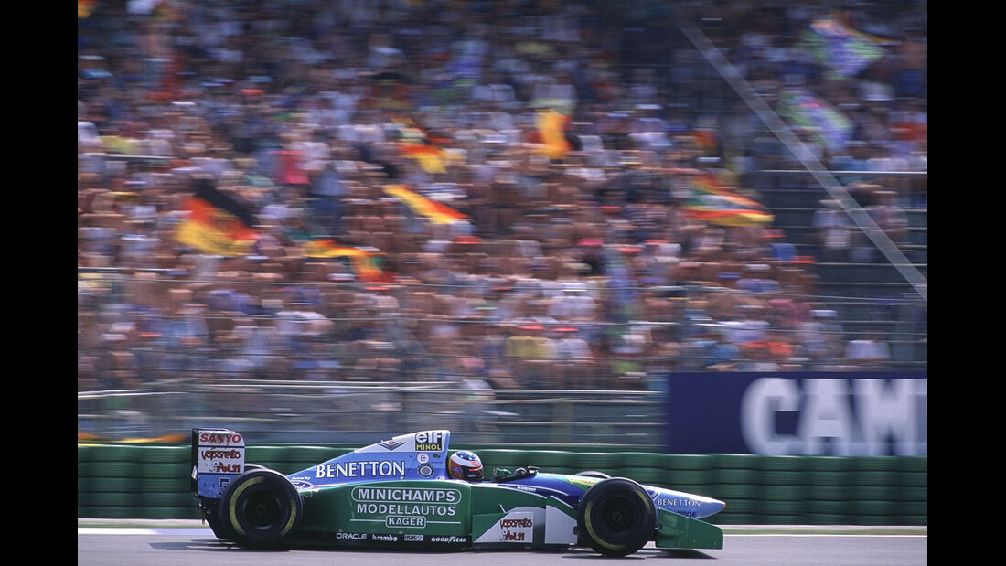 Formel 1 - F1 - F1-Saison 1994 - Schumacher - Benetton-Ford B194 - GP Deutschland 1994 - Hockenheim