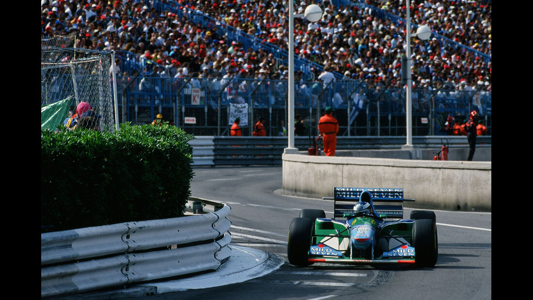 Formel 1 - F1 - F1-Saison 1994 - Schumacher - Benetton-Ford B194 - GP Monaco 1994