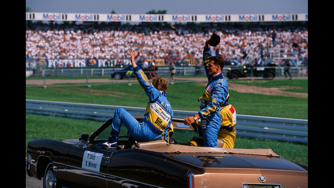 Formel 1 - F1 - F1-Saison 1994 - Schumacher - Jos Verstappen - GP Hockenheim 1994