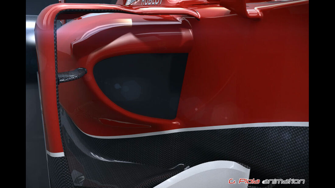 Formel 1 - F1 - Ferrari - Ferrari SF15-T - Piola Animation - GP Australien 2015