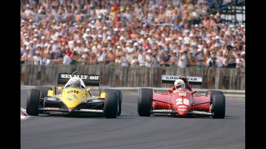 Formel 1 - Ferrari 126 C3 - V6-Turbo - Renault-Turbo, Silverstone 1983
