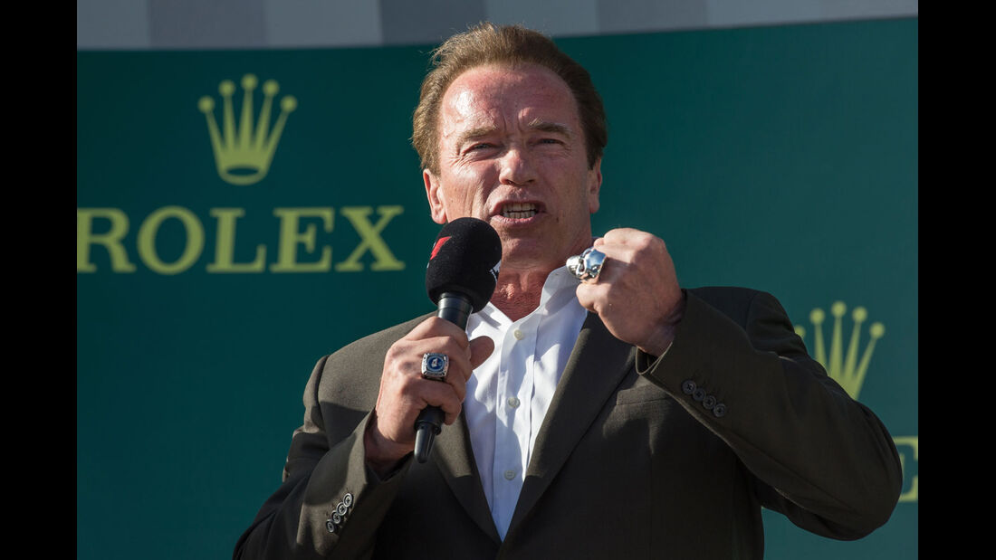 Formel 1 - GP Australien 2015 - Bilderkiste - F1 - Arnold Schwarzenegger