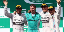 Formel 1 - GP Brasilien 2014 - Nico Rosberg - Lewis Hamilton - Felipe Massa