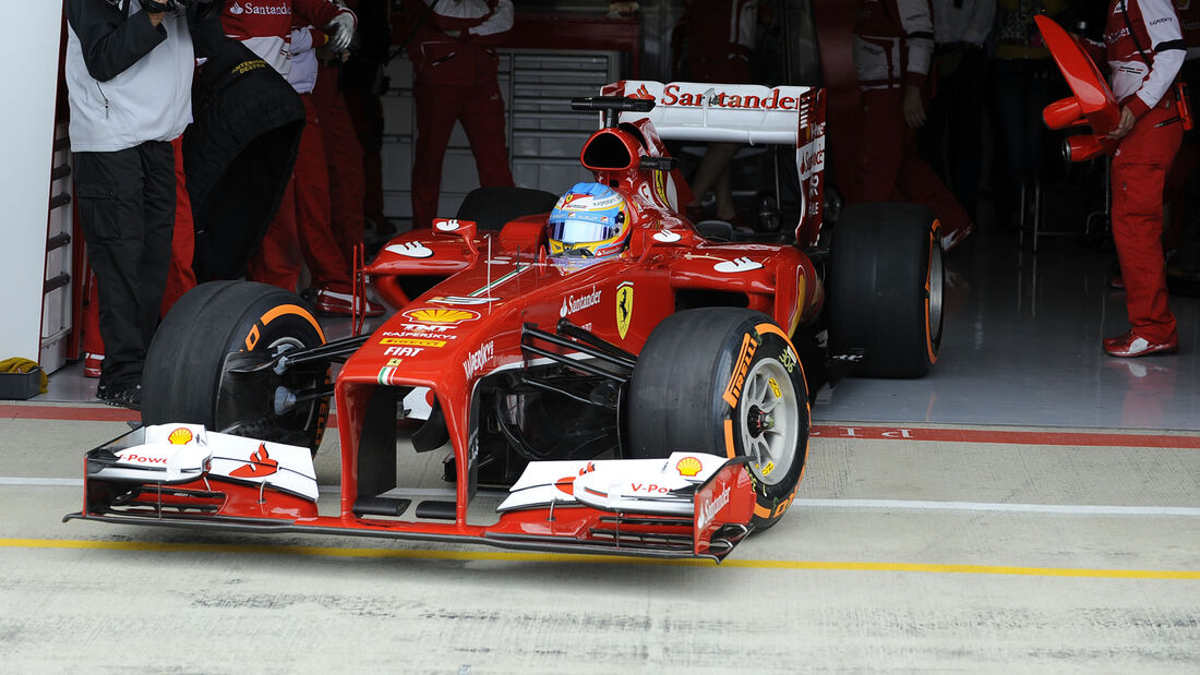 Formel 1 GP England 2013 Fernando Alonso