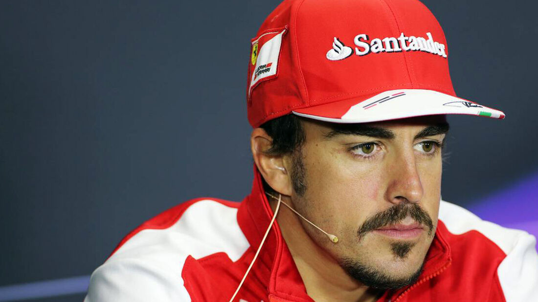 Formel 1 GP England Fernando Alonso 2013