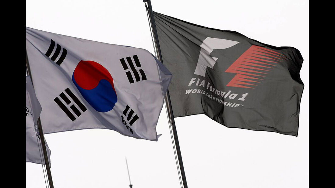 Formel 1 GP Korea 2010 Flaggen