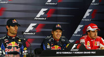 Formel 1 GP Korea 2010 Pressekonferenz