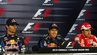 Formel 1 GP Korea 2010 Pressekonferenz
