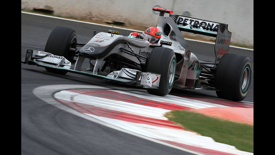 Formel 1 GP Korea 2010 Schumacher