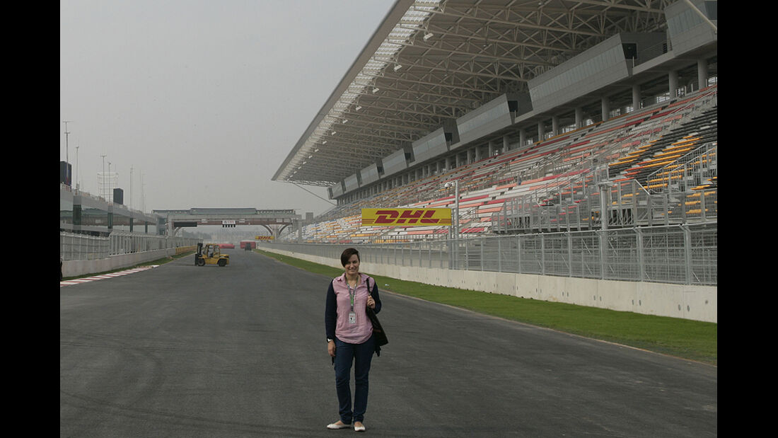 Formel 1 GP Korea 2010 Strecke Bianca Leppert