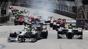 Formel 1 GP Monaco 2013 Start