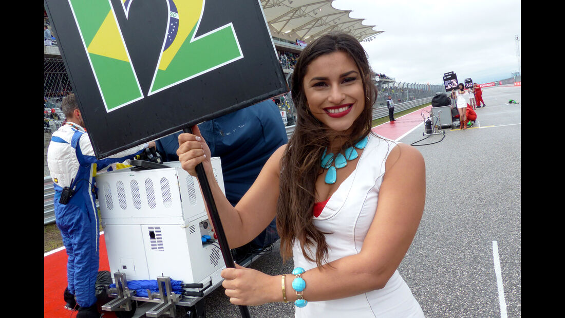 Formel 1-Girls - Austin - GP USA 2015