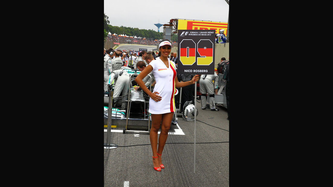 Formel 1-Girls - GP Brasilien - 2013