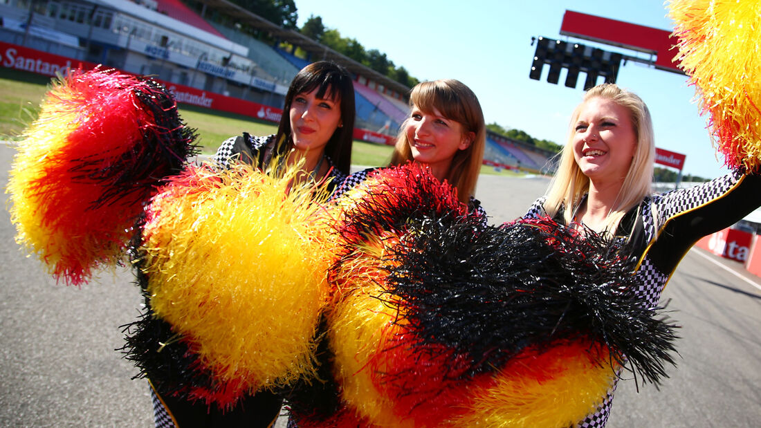 Formel 1-Girls - GP Deutschland 2014