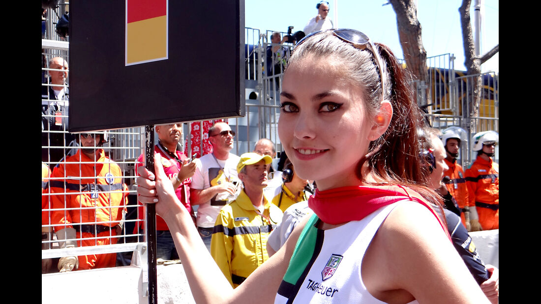 Formel 1-Girls - GP Monaco 2013