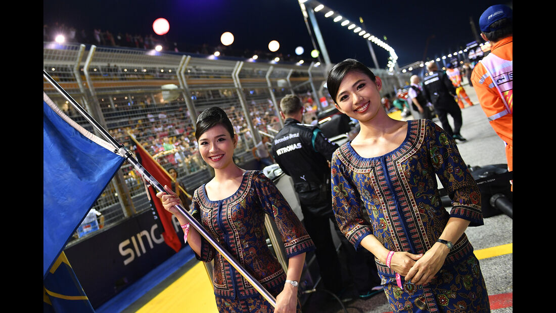 Formel 1-Girls - GP Singapur 2016
