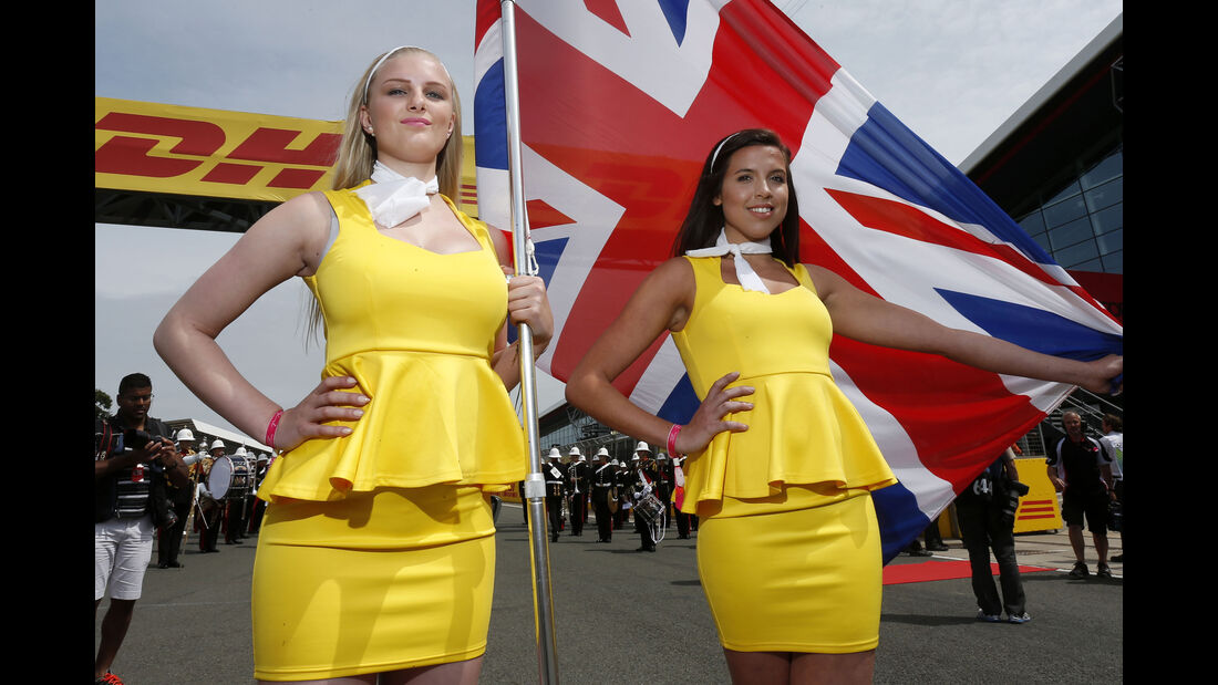 Formel 1-Girls Silverstone - 2015