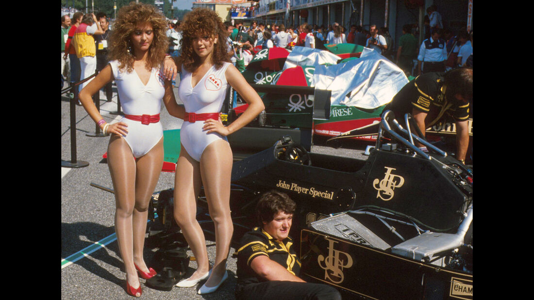 Formel 1-Girls von früher