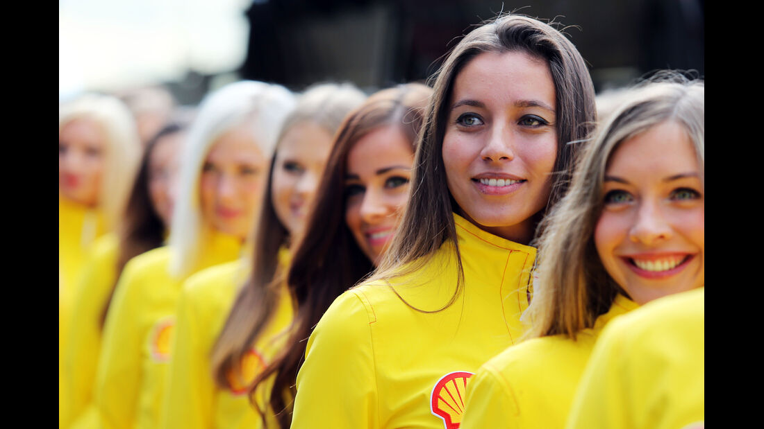 Formel 1 - Grid Girls - GP Belgien 2014