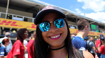 Formel 1 - Grid Girls - GP Brasilien 2017