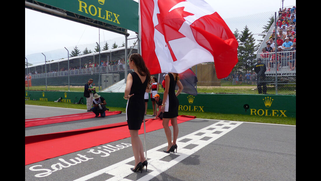 Formel 1 - Grid Girls - GP Kanada 2015