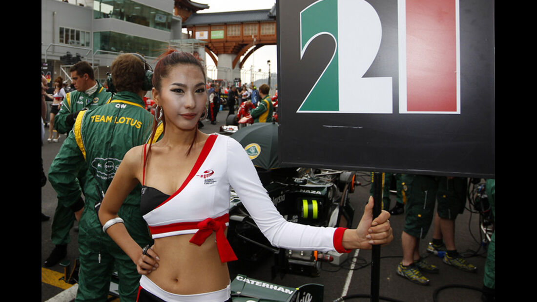 Formel 1 Grid Girls - GP Korea 2011