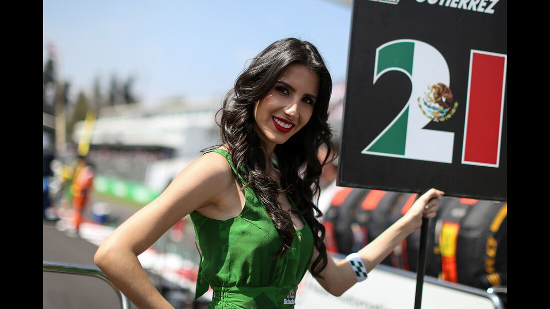 Formel 1 - Grid Girls - GP Mexiko 2016