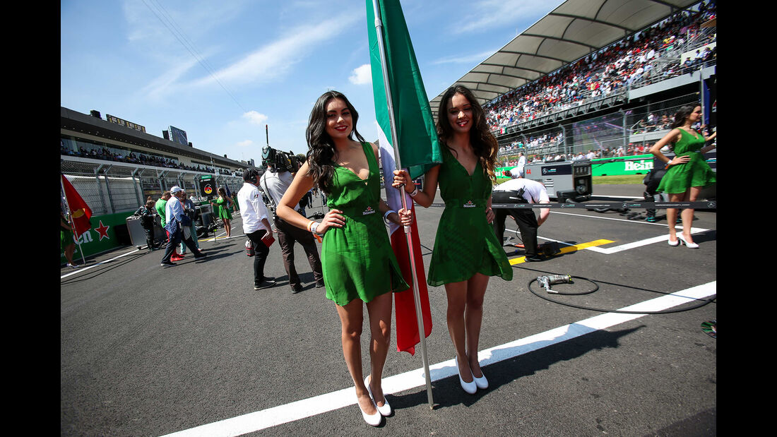 Formel 1 - Grid Girls - GP Mexiko 2016