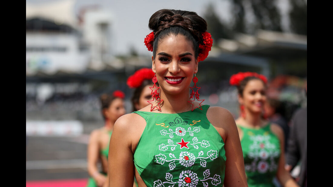 Formel 1 - Grid Girls - GP Mexiko 2017