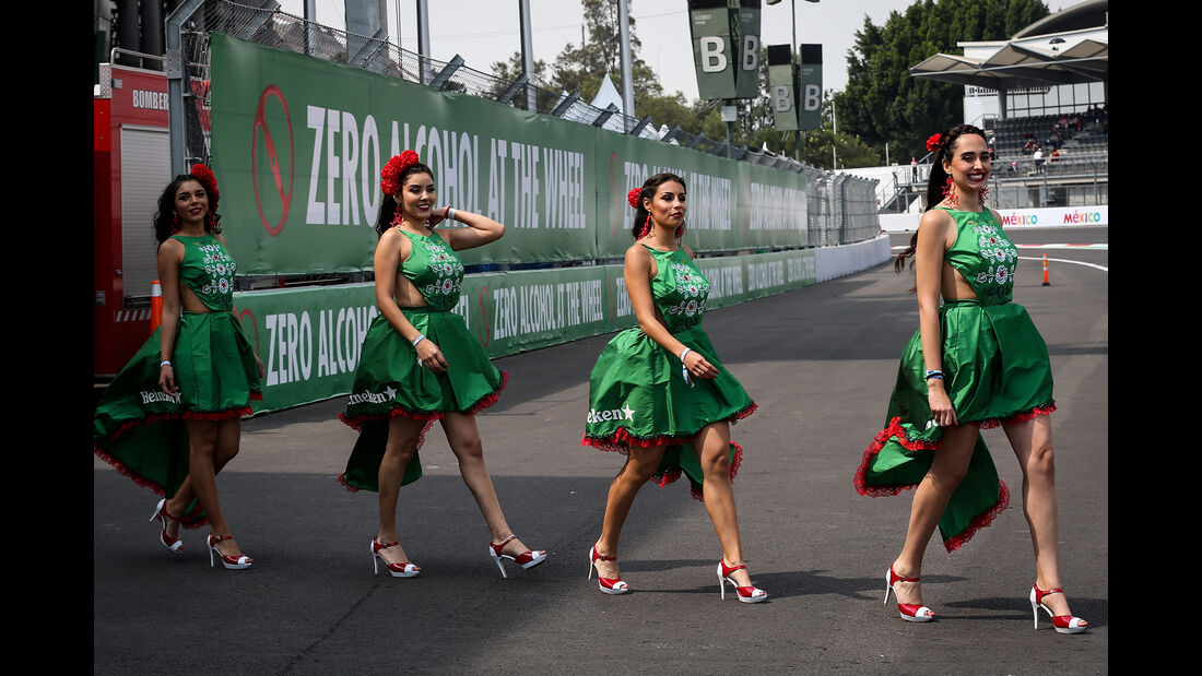 Formel 1 - Grid Girls - GP Mexiko 2017