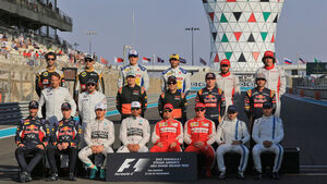 Formel 1 - Gruppenfoto - Abu Dhabi 2015